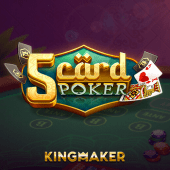 5 Card Poker cards game on PH10